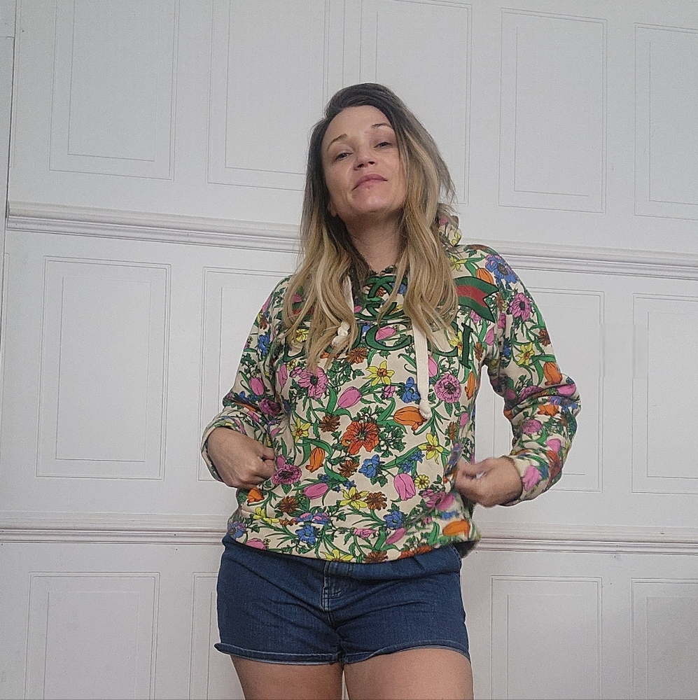 Gucci Floral Multicolor Women's Hoodie